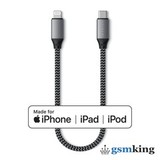 Satechi USB-C to Lightning Cable MFi 10-Inch Space Gray ST-TCL10M