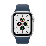 Apple Watch SE 2020 GPS 40mm Aluminum Case with Sport Band Abyss Blue MKNY3LL/A
