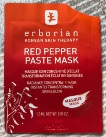 Maska \ Маска \ Mask Erborian Red Pepper Paste - 1.5 ml