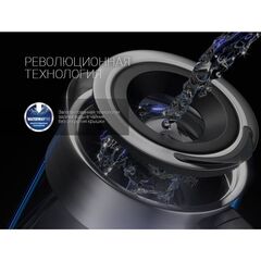 Чайник электрический Polaris, PWK 1702CGL, чер, 1.7 л, 1850 Вт, ск нагр элем, стекло