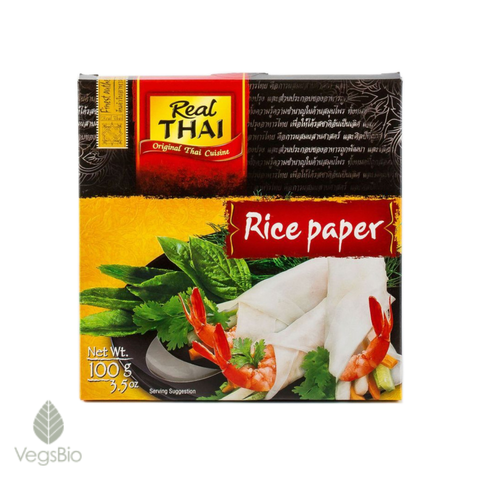 Рисовая бумага круглая 16см, 100г (Real Thai)