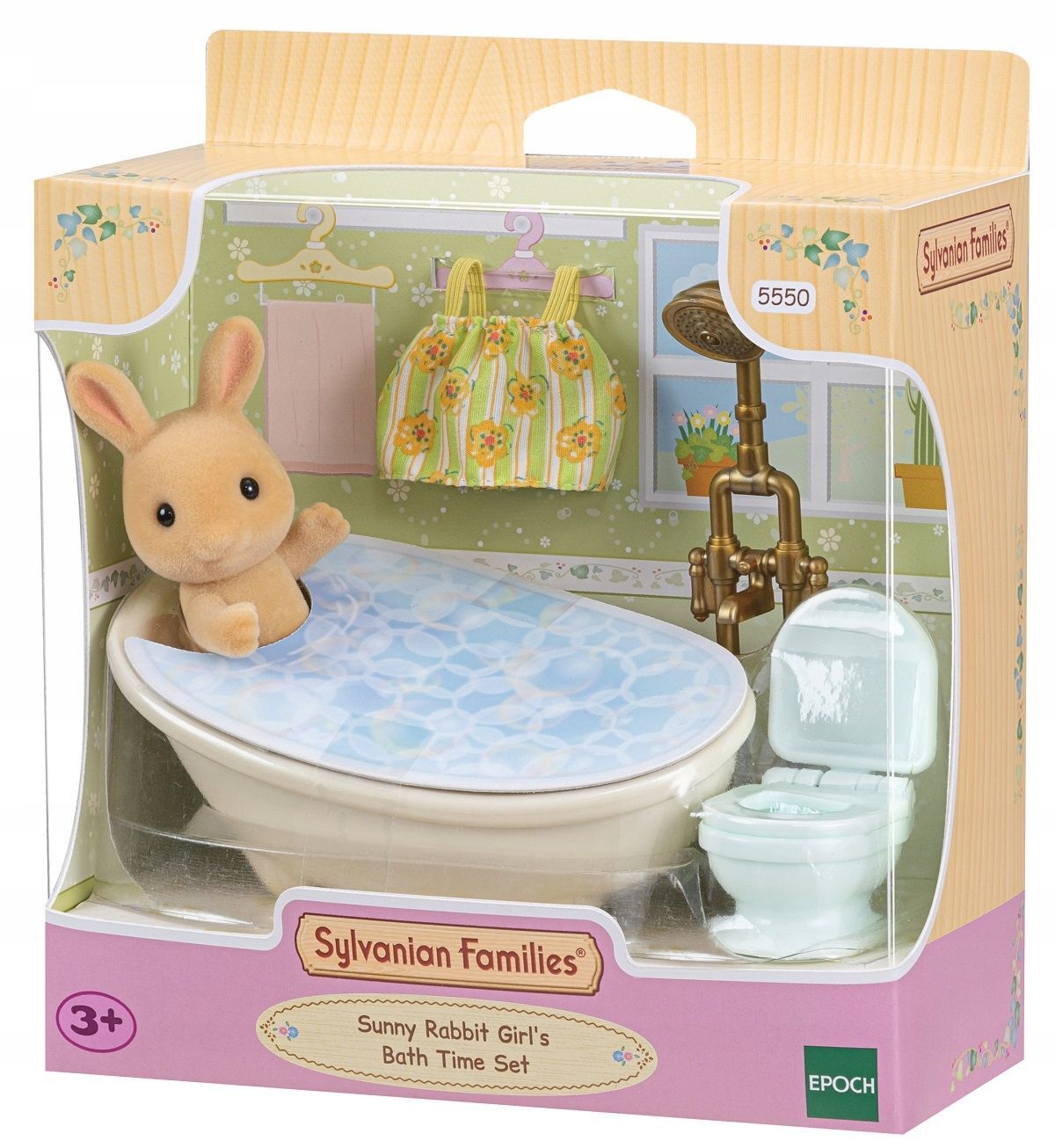 Sylvanian Families Кролик в ванной 5550 купить в Москве | Доставка по  России.