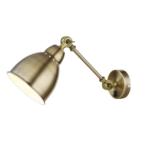 Настенный светильник Arte Lamp BRACCIO A2054AP-1AB