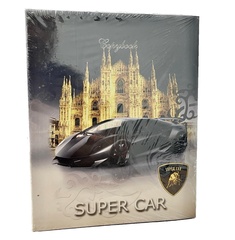 Тетрадь 160лист A5 на кольцах 2 смен.блока автомобиль и собор