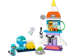 Конструктор LEGO Duplo 10422 Приключение на космическом шаттле, 3в1