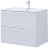 Aquanet 323183 Тумба с раковиной Терра 80 цв.белый матовый (323183)