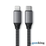 Satechi USB-C to Lightning Cable MFi 10-Inch Space Gray ST-TCL10M