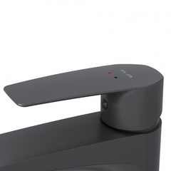 Смеситель для умывальника высокий, черный AM.PM  - F90A92022