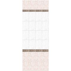 Панель ПВХ Novita с эффектом мерцания Пион фон 2700х250мм