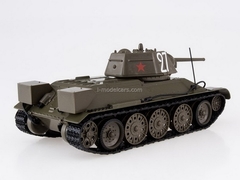 Tank T-34 1942 year 1:43 DeAgostini Tanks. Legends Patriotic armored vehicles #1