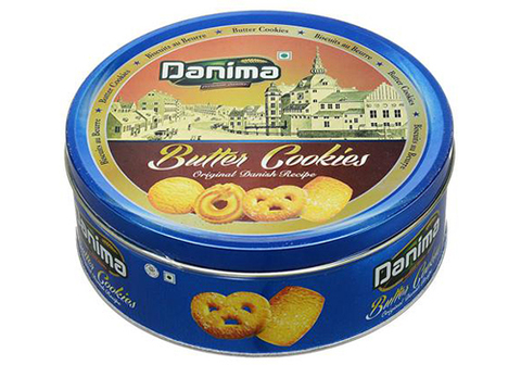 Индийское сливочное печенье "Danima", 114г