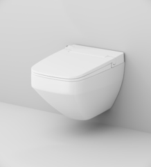 Унитаз подвесной, безободковый, с интегрированным электронным биде  AM.PM Inspire V2.0 - CCC50A1700SC