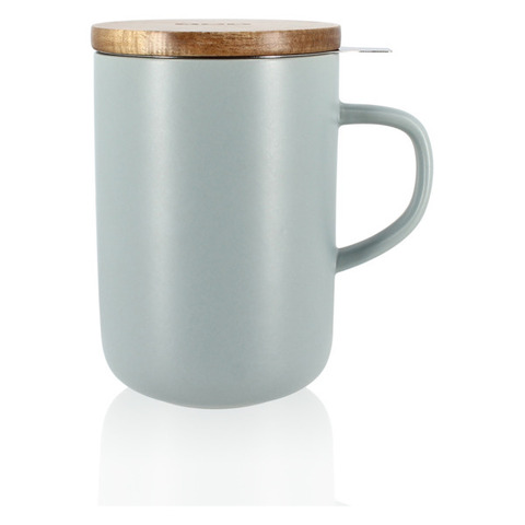 Кружка с ситечком OGO Juliet 0.475л голубая