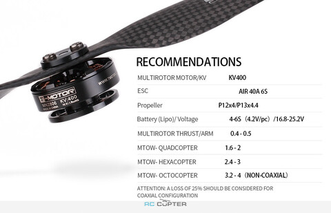 T-Motor MN2806 KV650