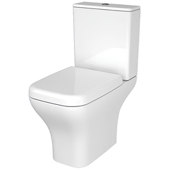 Vitra Polar Open-Back 9843B003-7201 Унитаз компакт с бачком и сиденьем Микролифт фото