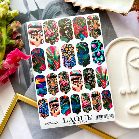 Пленки LAQUE NAIL WRAPS №50