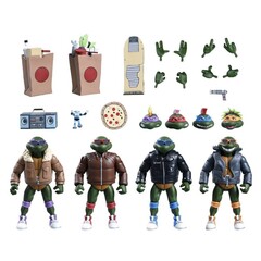 Фигурка NECA Teenage Mutant Ninja Turtles: Punk Disguise Turtles 4-Pack