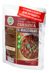 Свинина с фасолью 'Кронидов', 250г