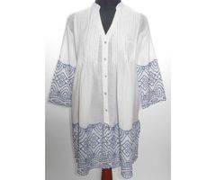 Туника женская Furstenberg Blue in White