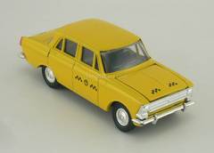 Moskvich-412 Taxi yellow Agat Mossar Tantal 1:43