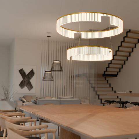 Подвесная светодиодная люстра F-Promo Secrecy 4678-6P