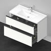 DE435601818 Duravit D-Neo Тумбочка подвесная, 984x452хh625 мм, 2 ящика, цвет: Белый матовый (для раковины 236710)