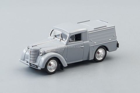 Moskvich-400 APA-7 1946-1954 gray 1:43 DeAgostini Auto Legends USSR #260