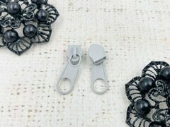 Бегунок галантерейный спираль Т5, №310 серый