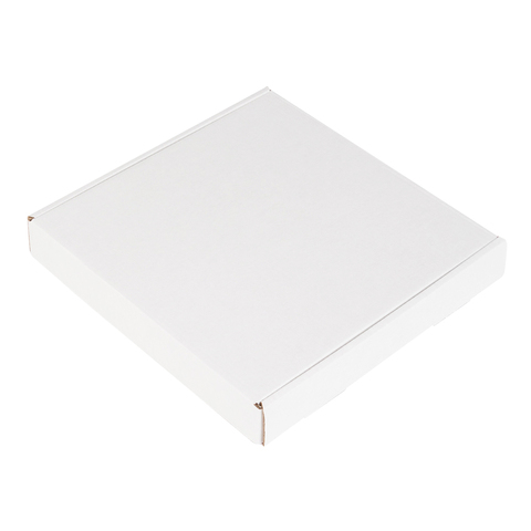 Коробка самосборная 20*20*3, белая (микрогофрокартон)