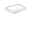 Geberit VariForm Раковина встраиваемая в столешницу прямоугольной формы, 55х40 см,  без отв. под смеситель, без отв. перелива