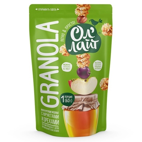 Мюсли  порционные 