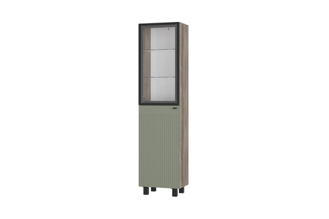 Шкаф-витрина Олива пн-03