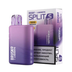 BRUSKO SPLIT S 1200 ЭСДН с ароматом черники (М)