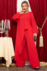 Брюки На каждый день (красные) Б14715-16М LT Collection