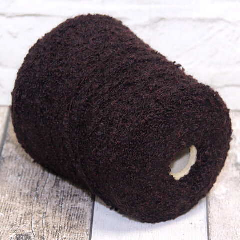 Бэби альпака букле POLOPELI BABY B2 коричневый меланж