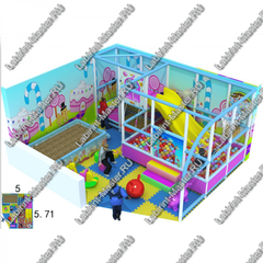 Детский игровой лабиринт "Куличи"