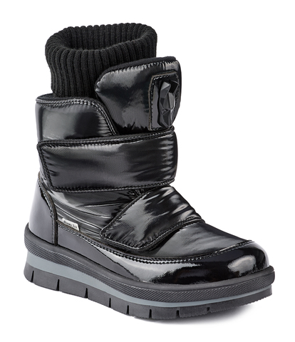 Jog Dog зимние ботинки TERREN (черный флэш) для девочки