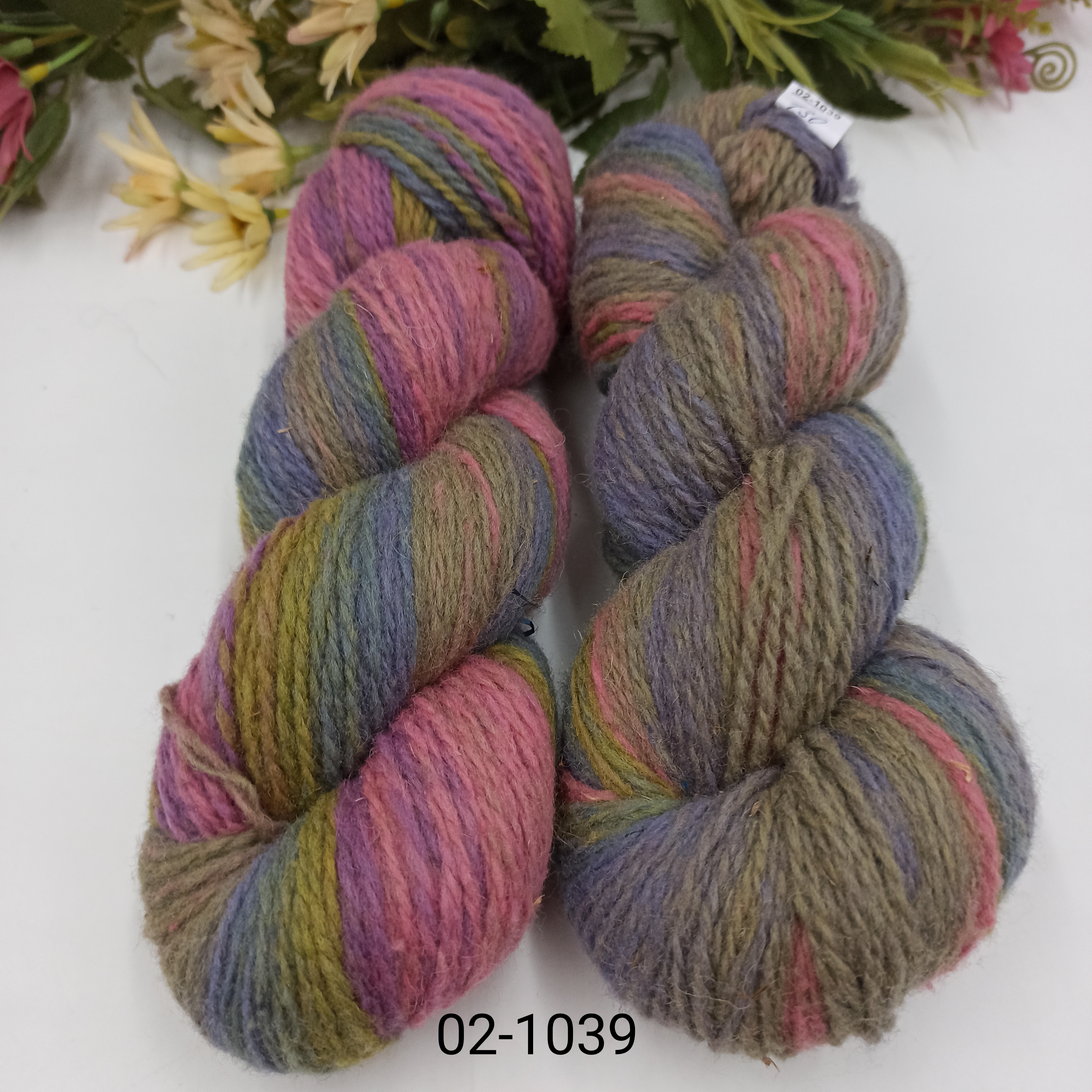 Дундага 6/2 шерсть секционного окрашивания 02-1039