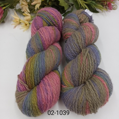 Дундага 6/2 шерсть секционного окрашивания 02-1039