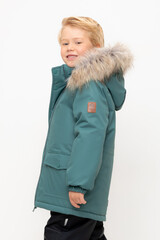 пальто  для мальчика  ВК 36096/5 УЗГ (104-122)