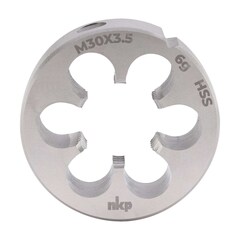 Плашка М30х3,5 DINEN22568 HSS 6g 65х25мм NKP 240300N