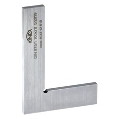 Угольник поверочный 100х70мм кл.1 (УП- плоский) DIN875 Kinex 4033-12-010