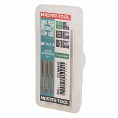 Метчик М10х1,5 (Комплект 3шт) DIN352 HSSE 6h 70мм a=5,5 H-Tools 230100EHT