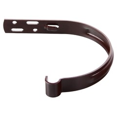 Кронштейн желоба короткий металлический Альта-Профиль Элит Квадо Коричневый 125 мм