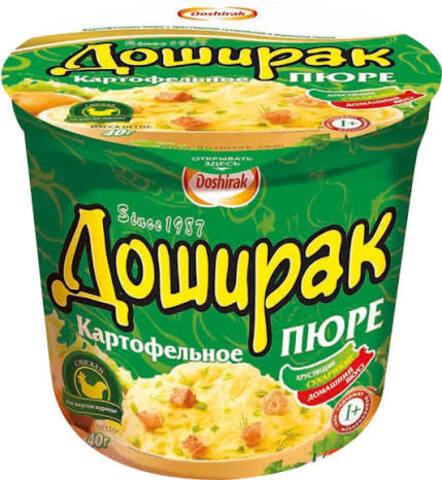 Доширак Пюре со вкусом курицы 40гр