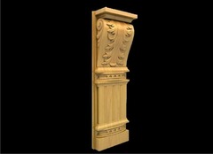 Силиконовый молд № 0249 Пилястра