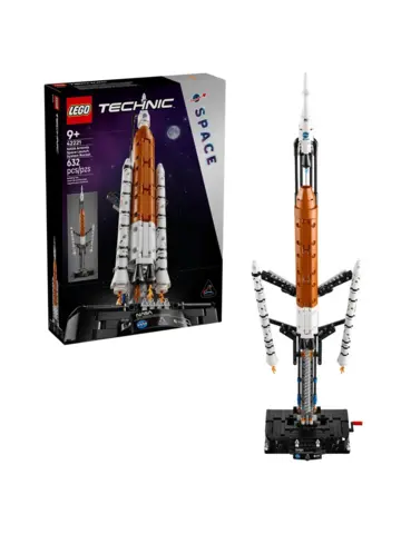 Конструктор Technic 42221 NASA Artemis SLS HeavyLift Rocket
