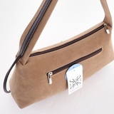 Сумка Саломея 1151 эко-замша песочный