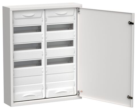 TITAN 5 Корпус мет. ЩРн-96 (2х48) 710х570х140 IP31 бел IEK