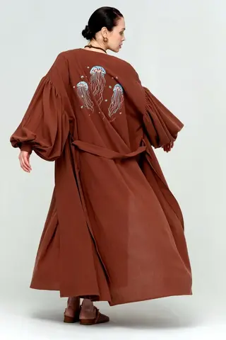 Костюм: платье и кимоно REDKOE